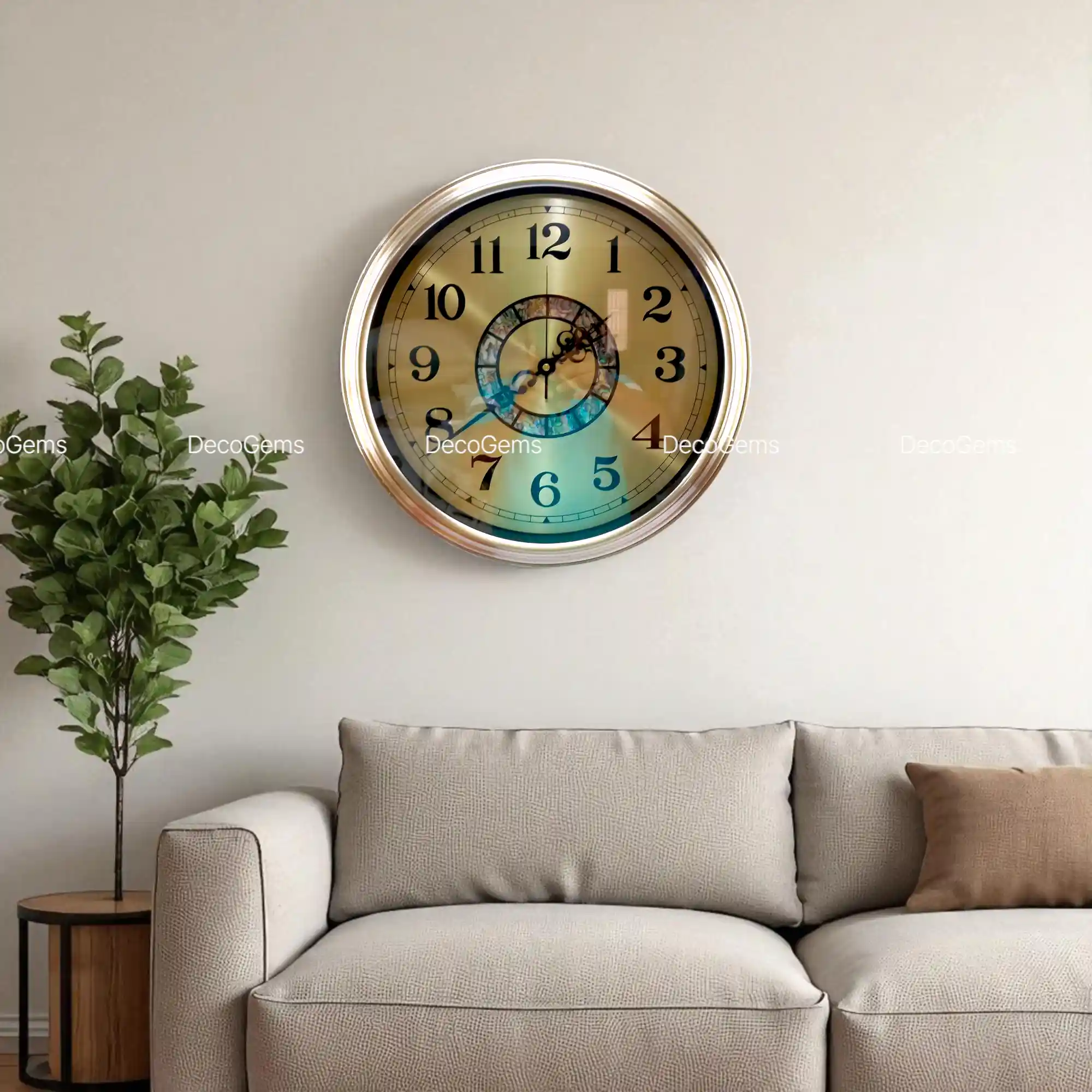 Standard Vintage Wall Clock - 17584